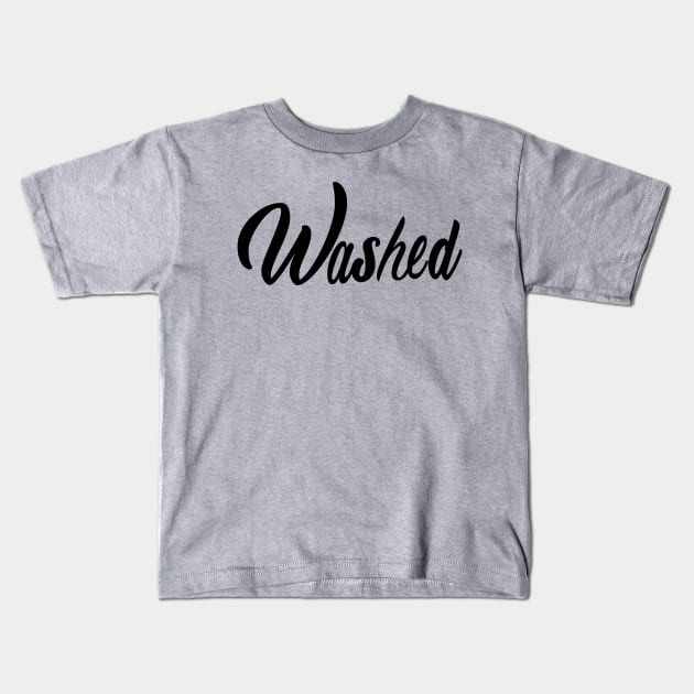 Washed Kids T-Shirt by TheSuperHoopers